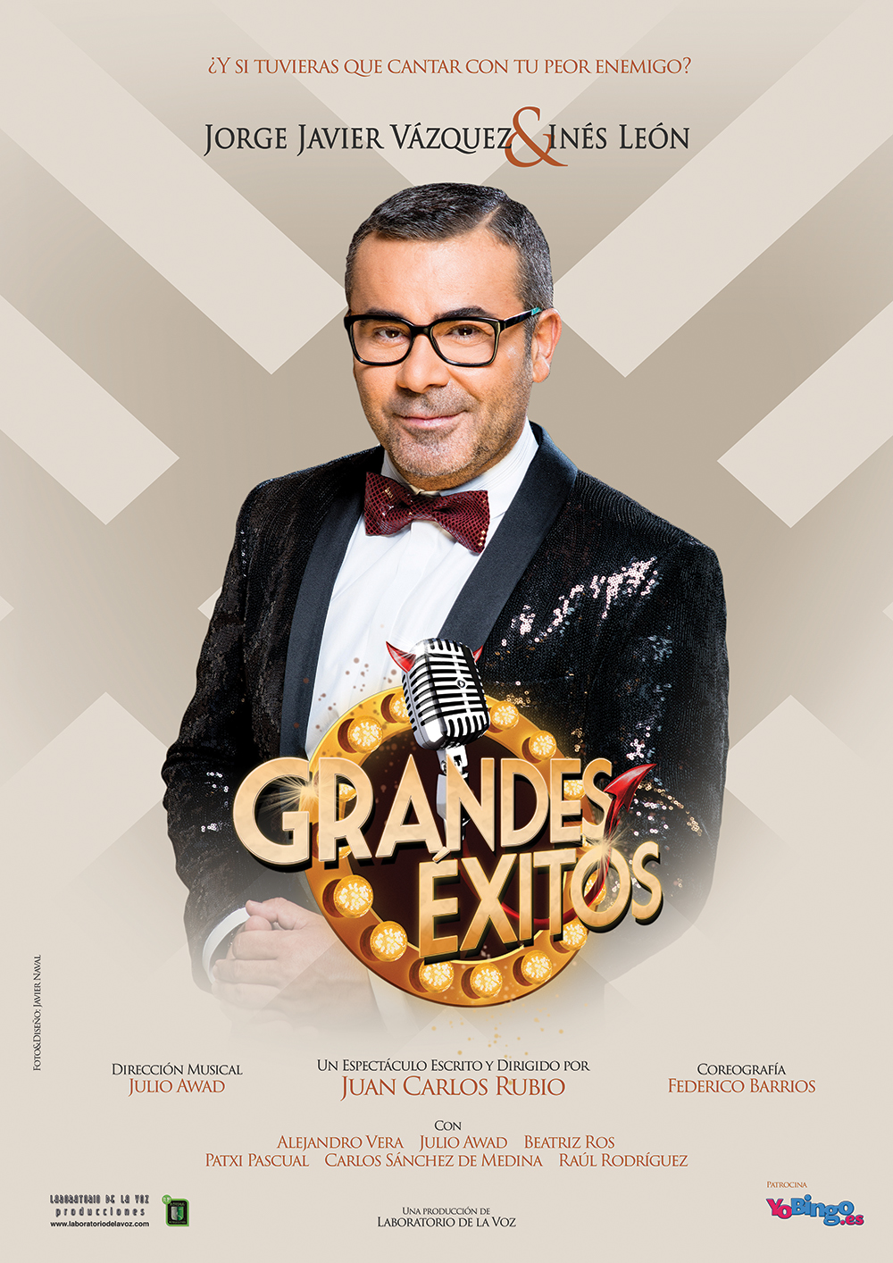Jorge Javier Vázquez presenta en el Gran Canaria Arena su último espectáculo, ‘Grandes éxitos’
